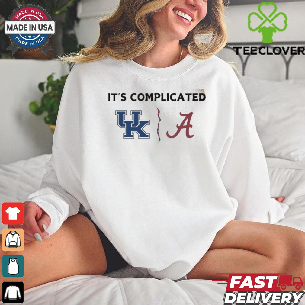 Official It’s Complicated Kentucky Wildcats Vs Alabama Crimson Tide Shirt Official It’s Complicated Kentucky Wildcats Vs Alabama Crimson Tide Shirt