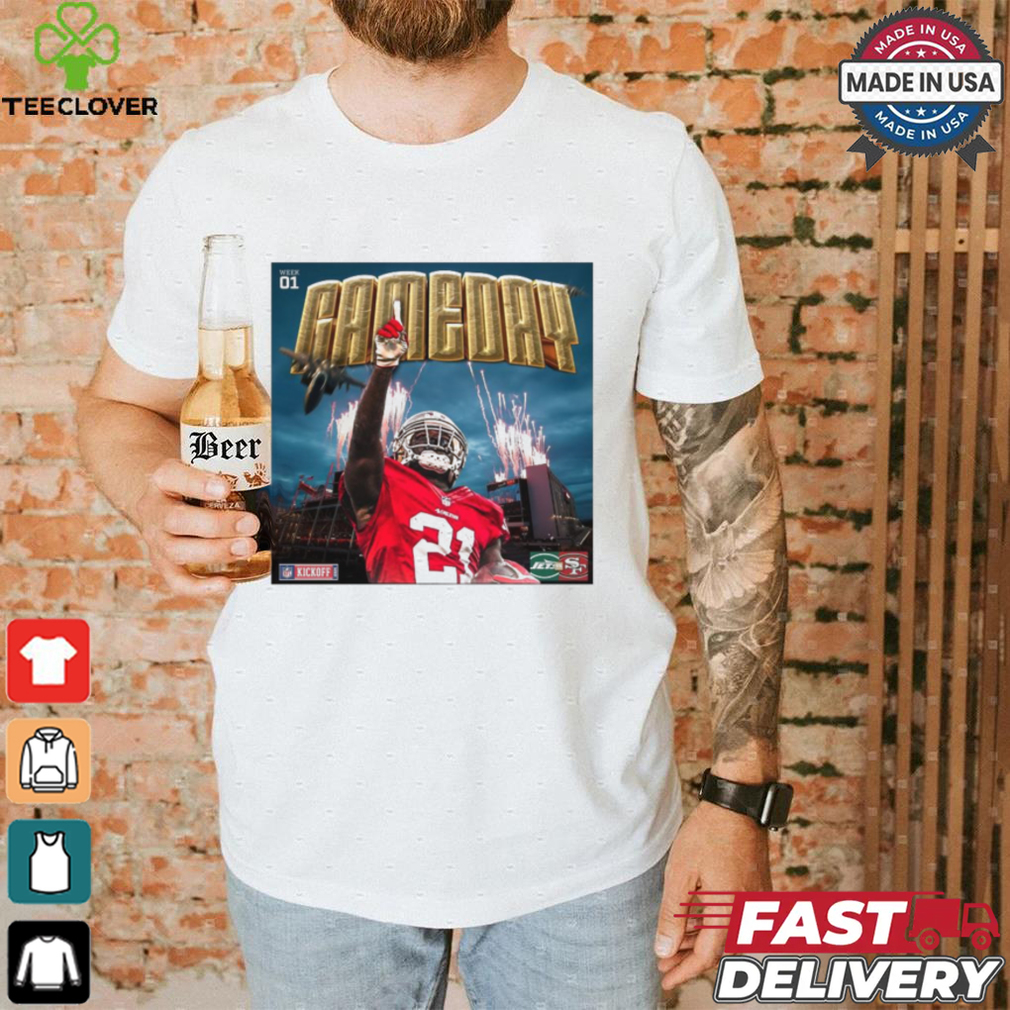 Official It’s Gameday For San Francisco 49ers NFL Kickoff 2024 49ers vs Jets t shirt Official It’s Gameday For San Francisco 49ers NFL Kickoff 2024 49ers vs Jets t shirt