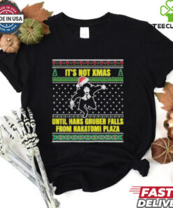 Official It’s Not Xmas From Nakatomi Plaza Ugly Christmas T Shirt