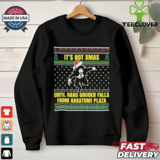 Official It’s Not Xmas From Nakatomi Plaza Ugly Christmas T Shirt
