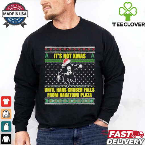 Official It’s Not Xmas From Nakatomi Plaza Ugly Christmas T Shirt