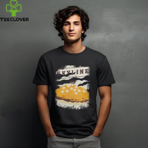 Official It’s Skyline Time 3 Way Image Cincinnati T Shirt