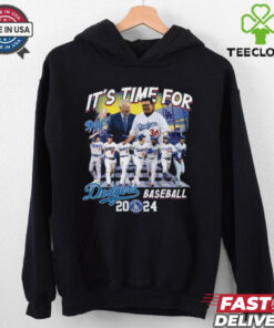Official It’s Time For Dodgers Baseball Vin Scully Fernando Valenzuela 2024 Shirt