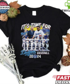 Official It’s Time For Dodgers Baseball Vin Scully Fernando Valenzuela 2024 Shirt