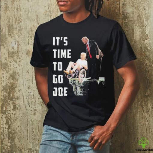 Official It’s Time To Go Joe Trump Pushed Biden Off A Cliff T hoodie, sweater, longsleeve, shirt v-neck, t-shirt