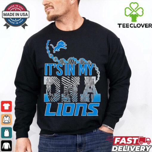 Official It’s in my DNA Lions finger print shirt
