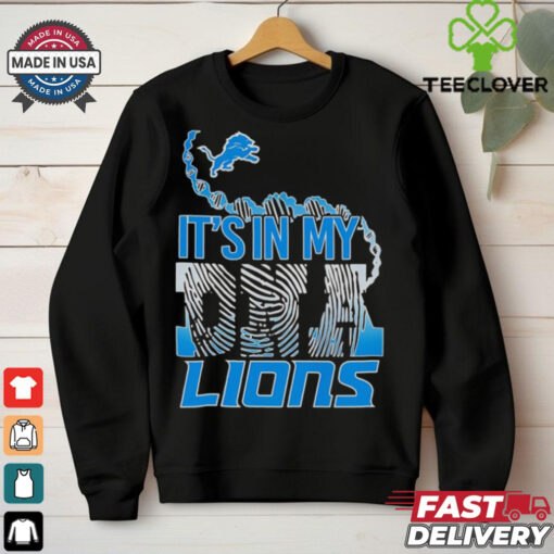 Official It’s in my DNA Lions finger print shirt