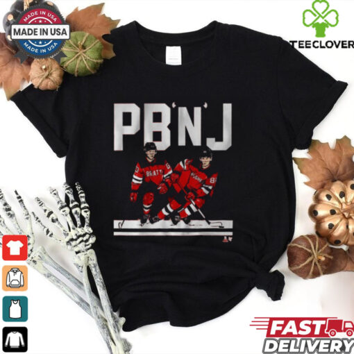 Official Jack Hughes & Jesper Bratt PB & J Shirt