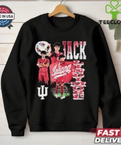 Official Jack Lindimore Indiana Hoosier Soccer 90’s Graphic t shirt