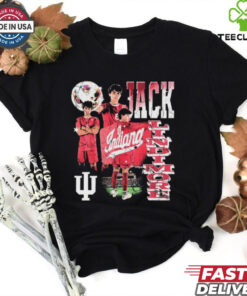 Official Jack Lindimore Indiana Hoosier Soccer 90’s Graphic t shirt