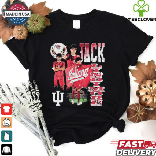 Official Jack Lindimore Indiana Hoosier Soccer 90’s Graphic t shirt