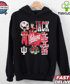Official Jack Lindimore Indiana Hoosier Soccer 90’s Graphic t shirt