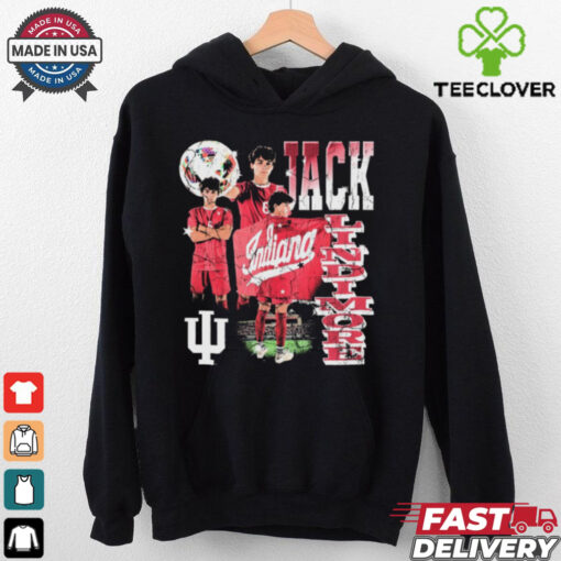 Official Jack Lindimore Indiana Hoosier Soccer 90’s Graphic t shirt
