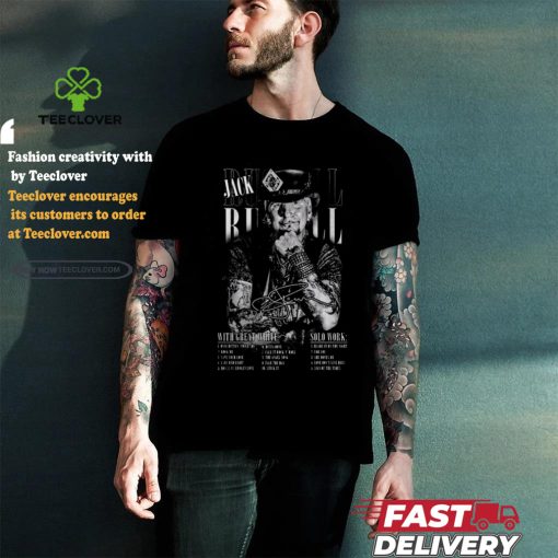 Official Jack Patrick Russell Thank You Fans Signature T shirt