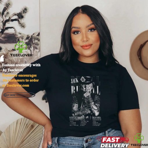 Official Jack Patrick Russell Thank You Fans Signature T shirt