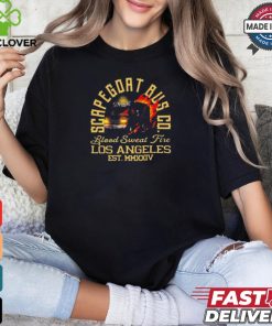 Official Jack Perry Scapegoat Bus Co. Blood Sweat Fire Los Angeles t shirt