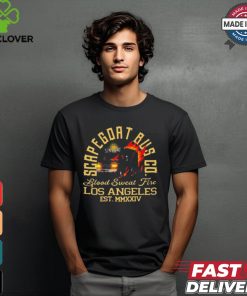 Official Jack Perry Scapegoat Bus Co. Blood Sweat Fire Los Angeles t shirt