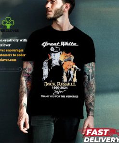 Official Jack Russell 64 Years Of 1960 2024 Thank You For The Memories T Shirt