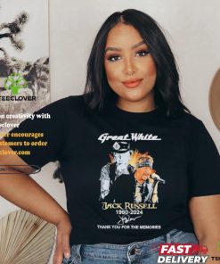 Official Jack Russell 64 Years Of 1960 2024 Thank You For The Memories T Shirt