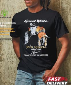 Official Jack Russell 64 Years Of 1960 2024 Thank You For The Memories T Shirt