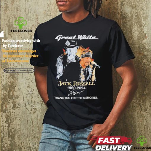 Official Jack Russell 64 Years Of 1960 2024 Thank You For The Memories T Shirt