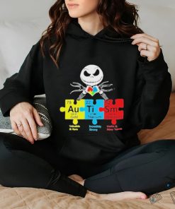 Official Jack Skellington Autism Gold Titanium Samarium Shirt
