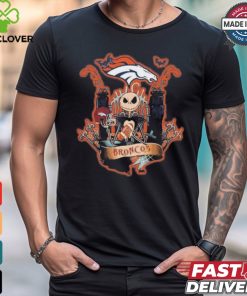Official Jack Skellington X Denver Broncos Halloween Shirt