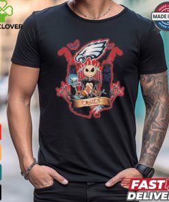 Official Jack Skellington X Denver Eagles Halloween Shirt
