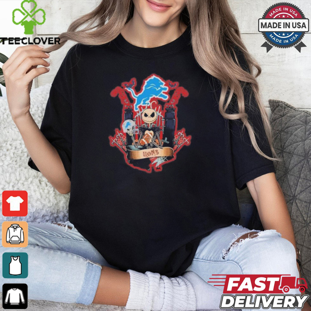 Official Jack Skellington X Denver Lions Halloween Shirt Official Jack Skellington X Denver Lions Halloween Shirt