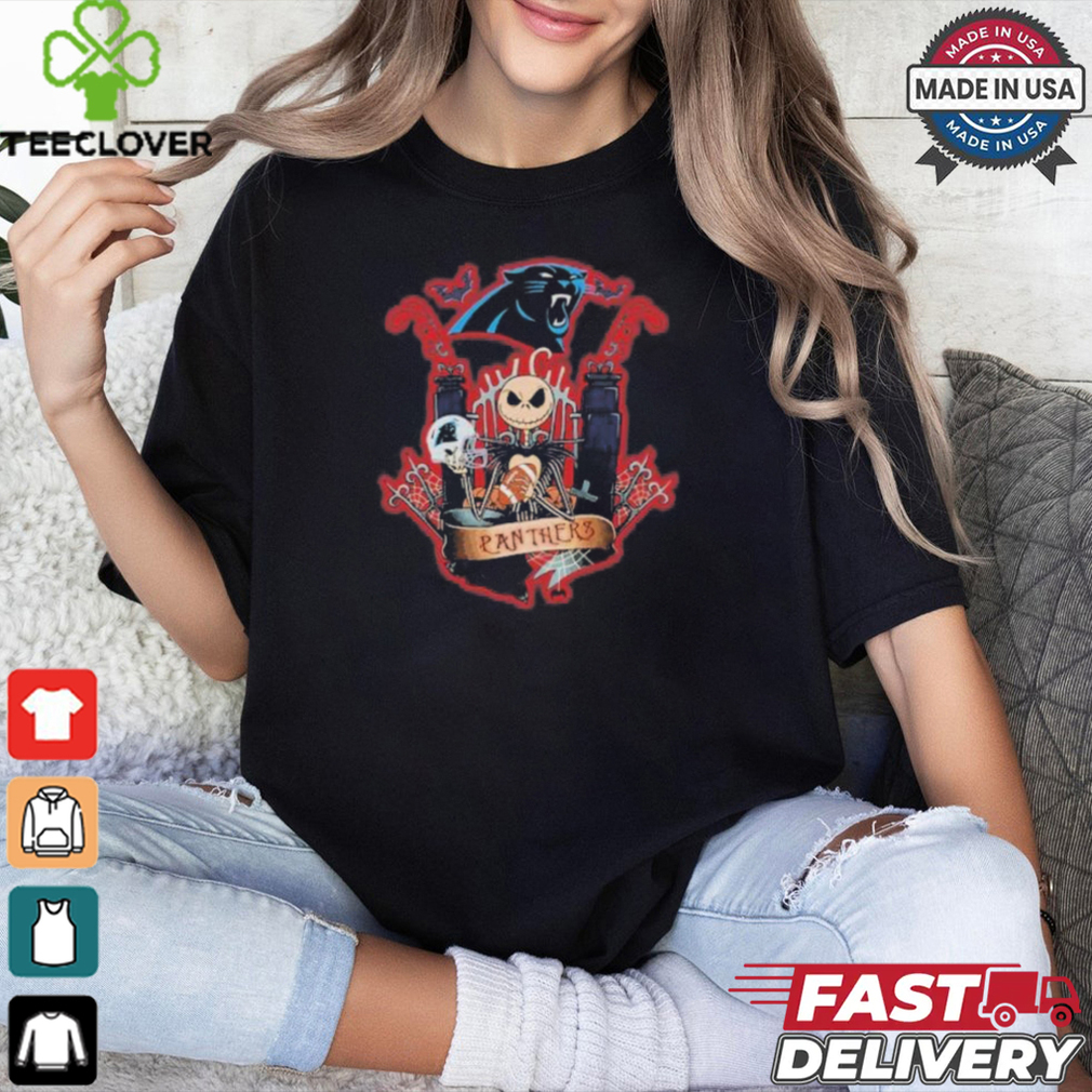 Official Jack Skellington X Denver Panthers Halloween Shirt Official Jack Skellington X Denver Panthers Halloween Shirt