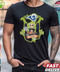 Official Jack Skellington X Denver Rams Halloween Shirt