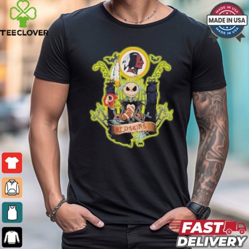 Official Jack Skellington X Denver Redskins Halloween Shirt