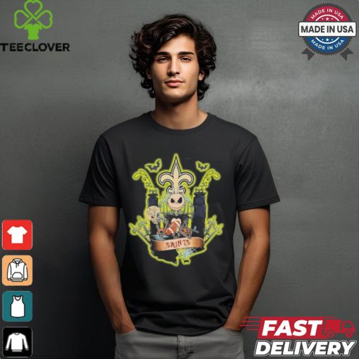 Official Jack Skellington X Denver Saints Halloween Shirt