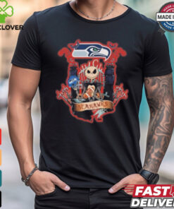 Official Jack Skellington X Denver Seahawks Halloween Shirt