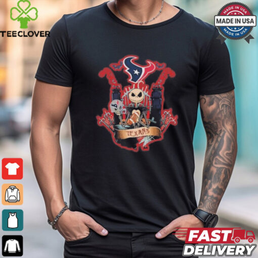 Official Jack Skellington X Denver Texans Halloween Shirt