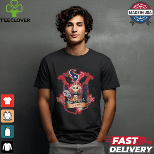 Official Jack Skellington X Denver Texans Halloween Shirt