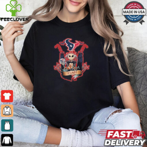 Official Jack Skellington X Denver Texans Halloween Shirt