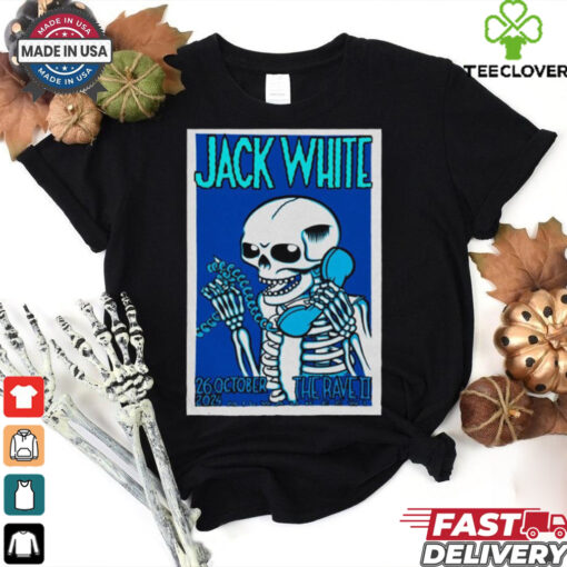 Official Jack White Oct 26, 2024 The Rave Eagles Club, Milwaukee, WI Shirt