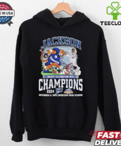 Official Jackson State Tigers Mascot 2024 Cricket Celebration Bowl Champions T shirt