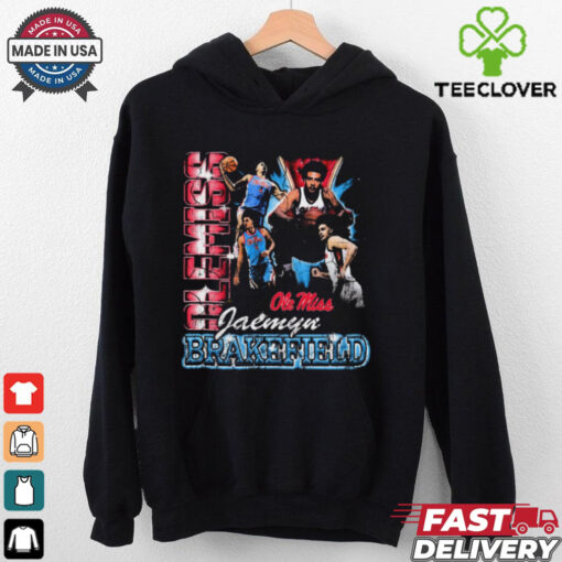 Official Jaemyn Brakefield Ole Miss Rebels 90s Graphic t shirt