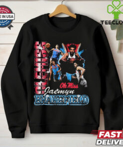 Official Jaemyn Brakefield Ole Miss Rebels 90s Graphic t shirt