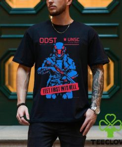 Official Jafet Meza Music Odst Feet First Into Hell Shirt