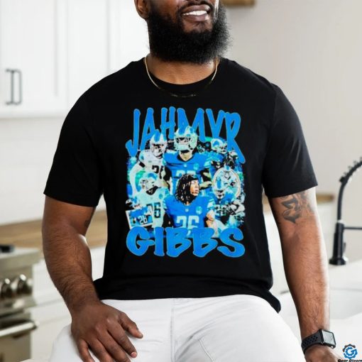 Official Jahmyr Gibbs NFL Detroit Lions T Shirt