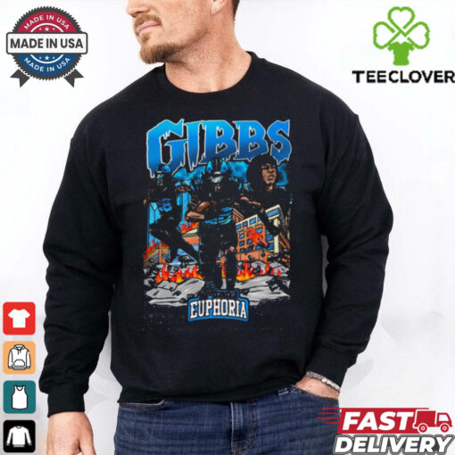 Official Jahmyr Gibbs V2 Detroit Lions NFL Planet Euphoria Art t shirt