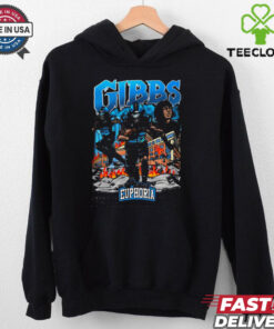 Official Jahmyr Gibbs V2 Detroit Lions NFL Planet Euphoria Art t shirt