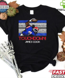 Official James Cook Touchdown Cook Shirt