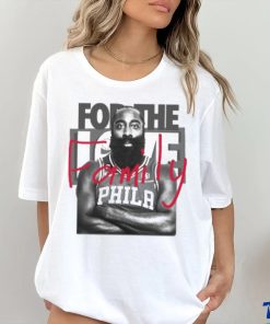 Official James Harden 76ers For the love of Philly shirt