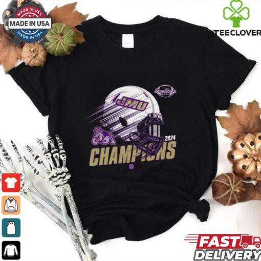 Official James Madison Dukes 2024 Boca Bowl Champions Helmet t shirt