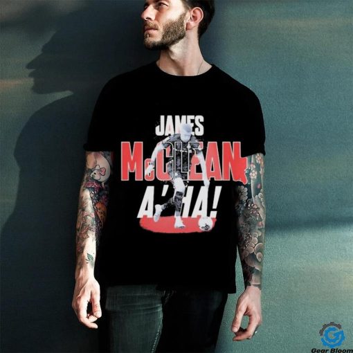Official James mcclean a’ha soccer T shirt