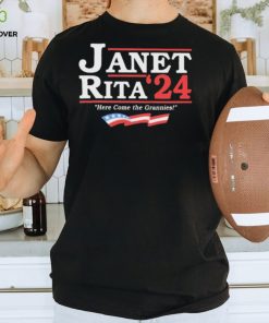 Official Janet rita 24 here come the grannies hoodie, sweater, longsleeve, shirt v-neck, t-shirt